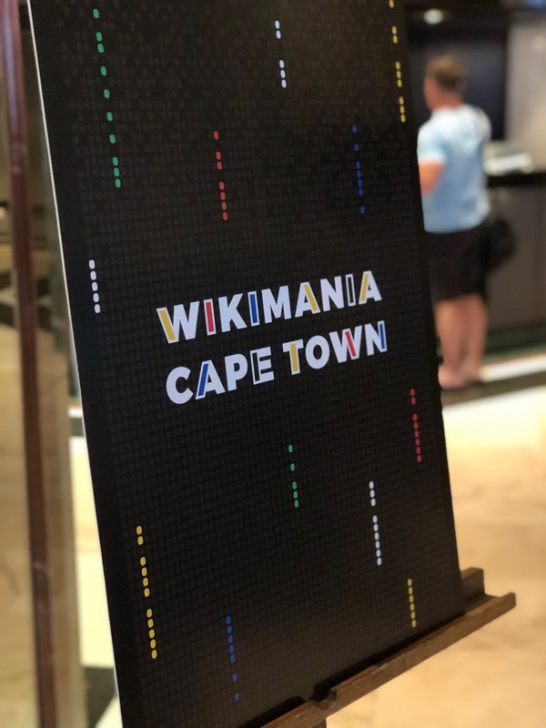 WikiMaster joined Wikimania 2018 Conference in Cape Town
